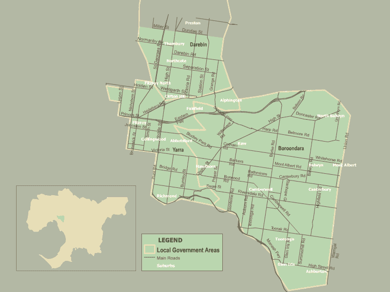 Detailed map