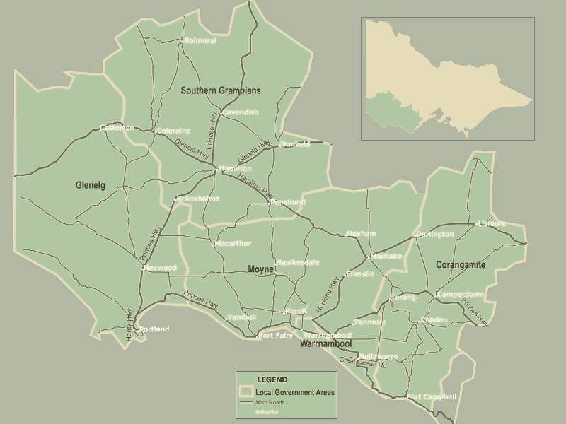 Detailed map